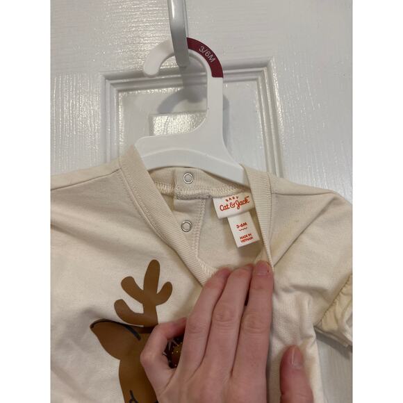 Cat & Jack NWT Baby Darling Dear Outfit Set 3-6 Months - Picture 4 of 6